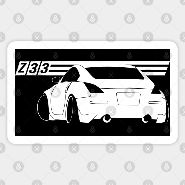 Z33 Nissan 350Z Sticker by thesupragoddess